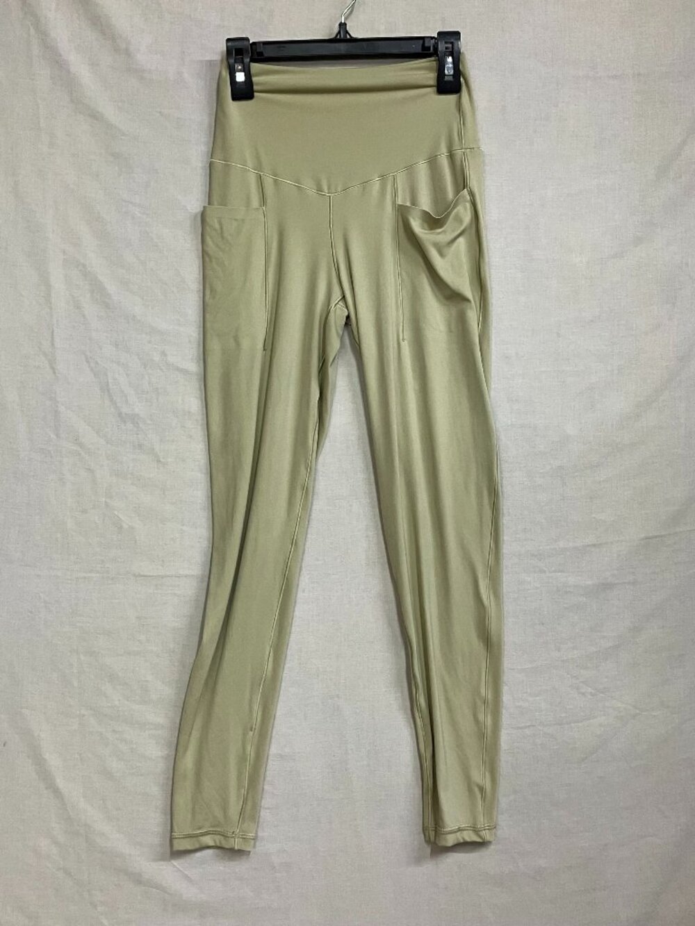 Aerie Offline Leggings Women's Size Small Olive Green High Rise Pants Activewear